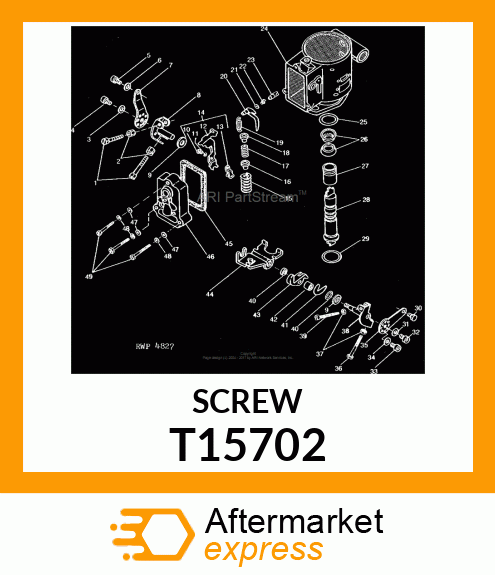 SCREW T15702