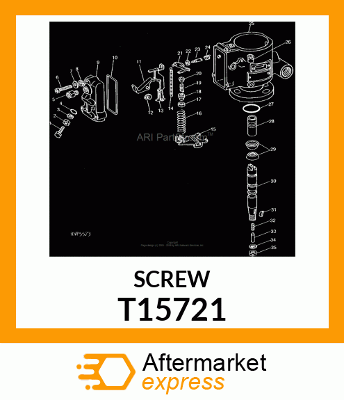 SCREW, SPECIAL MACHINE T15721