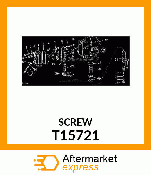 SCREW, SPECIAL MACHINE T15721