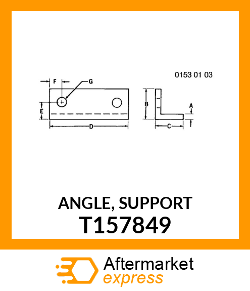 ANGLE, SUPPORT T157849