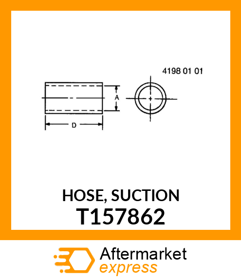 HOSE, SUCTION T157862