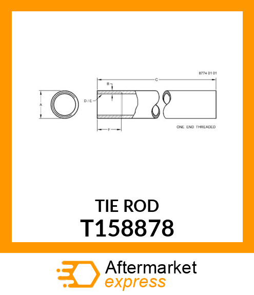 TIE ROD T158878