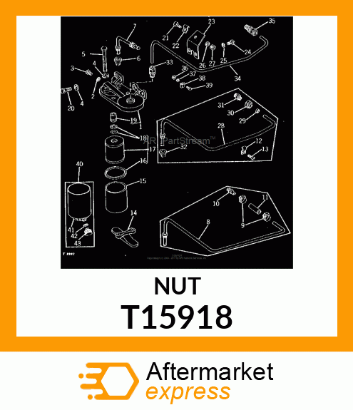 NUT T15918