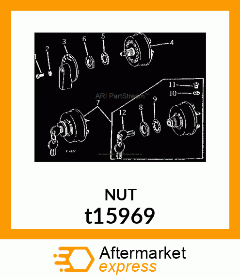 NUT,HEX t15969