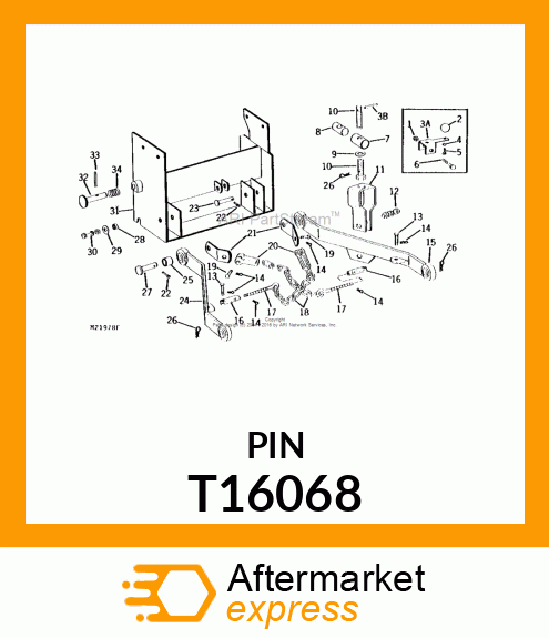 PIN,HEADED T16068