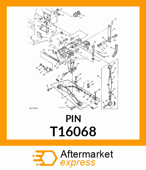 PIN,HEADED T16068