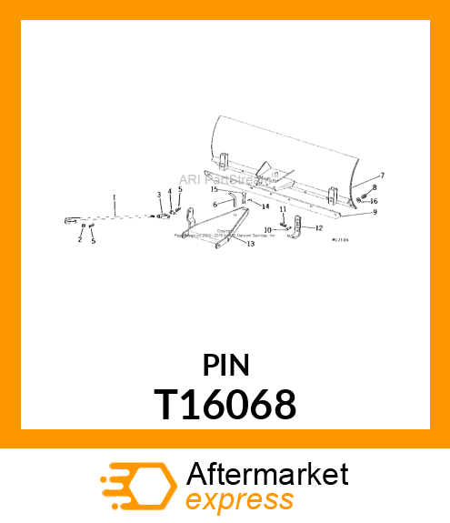 PIN,HEADED T16068