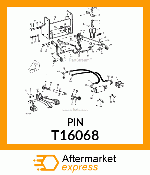 PIN,HEADED T16068