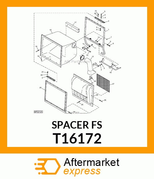 SPACER T16172