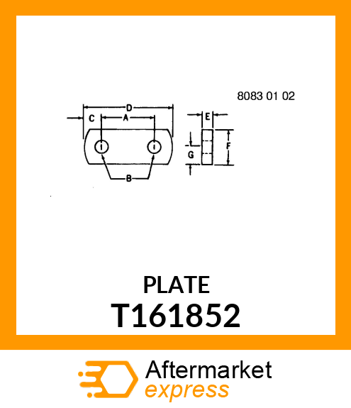 SHIM, BOOM RAISE STOP T161852