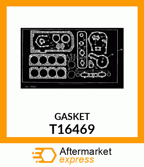 GASKET,GEAR COVER T16469
