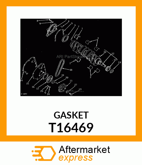 GASKET,GEAR COVER T16469