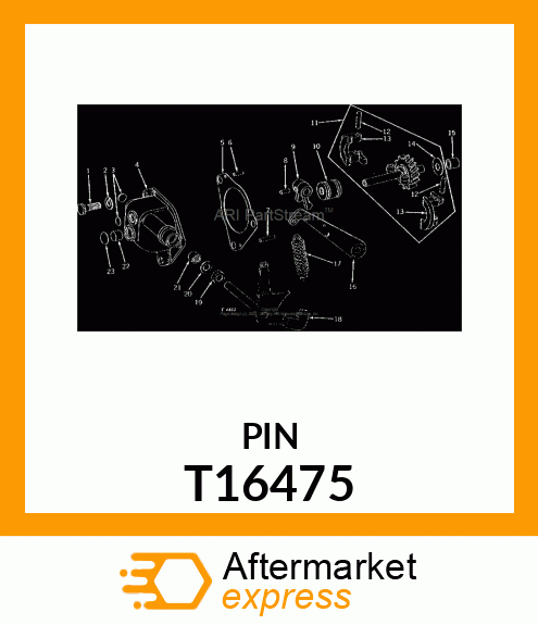 Pin Fastener - DOWEL (Part is Obsolete) T16475