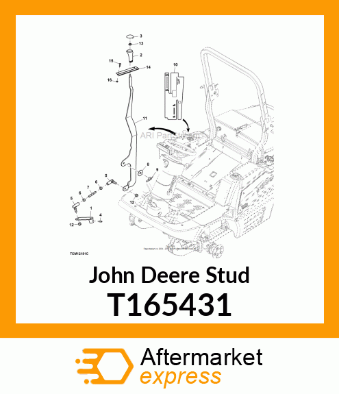 ROD, LINKAGE, 3RD FUNC T165431