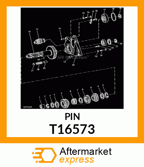 PIN,DOWEL T16573