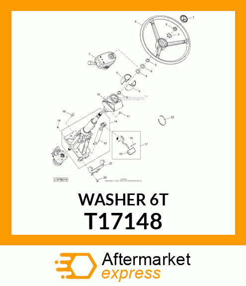 WASHER,SPECIAL LOCK SPECIAL T17148