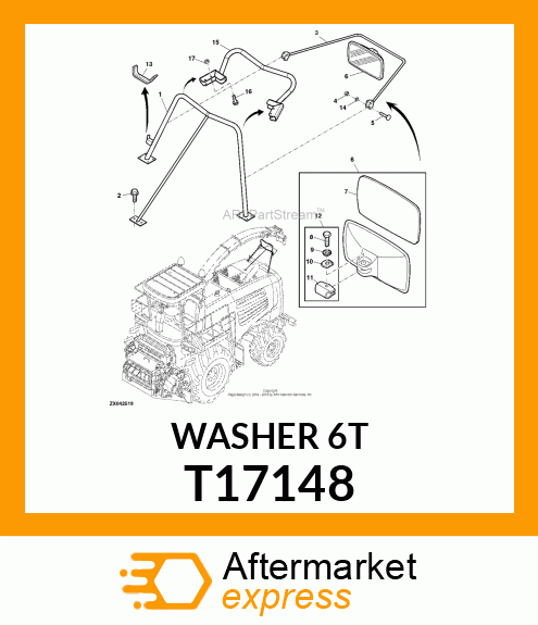 WASHER,SPECIAL LOCK SPECIAL T17148