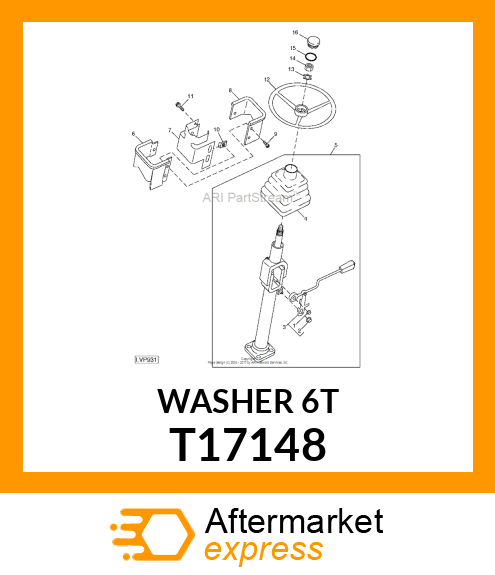 WASHER,SPECIAL LOCK SPECIAL T17148