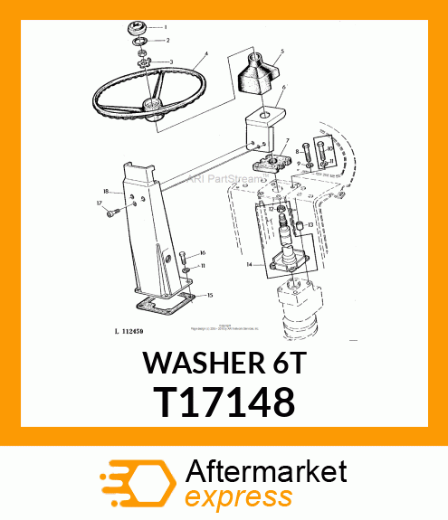 WASHER,SPECIAL LOCK SPECIAL T17148