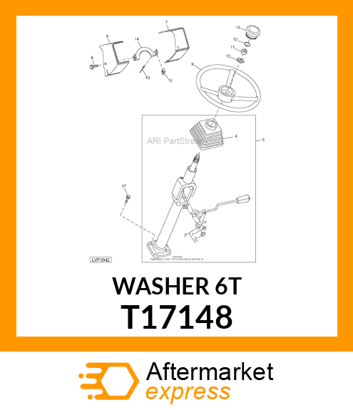 WASHER,SPECIAL LOCK SPECIAL T17148