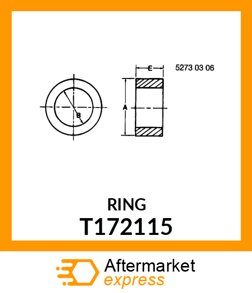 PISTON RING T172115