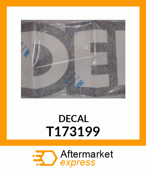 LABEL, DEERE, 624H/644H T173199