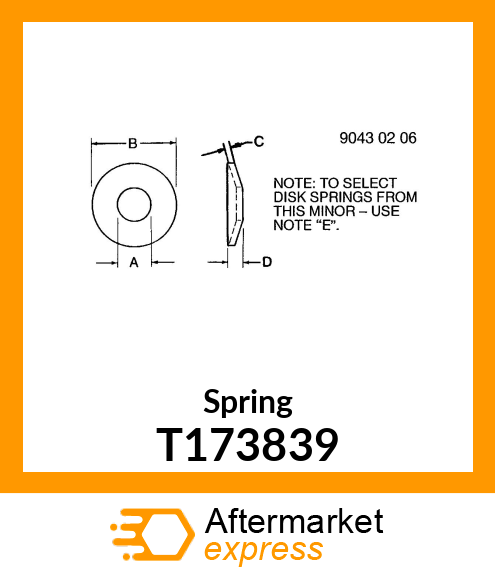 CUP SPRING T173839