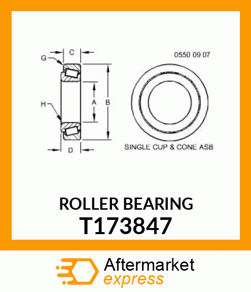 ROLLER BEARING T173847