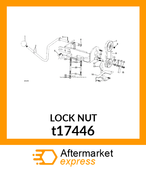 LOCK NUT t17446