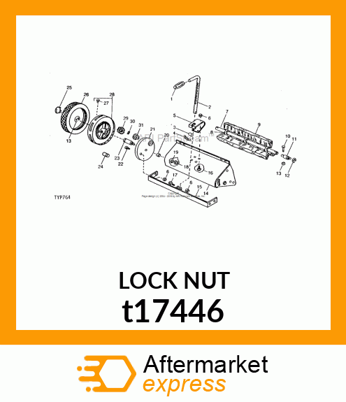 LOCK NUT t17446