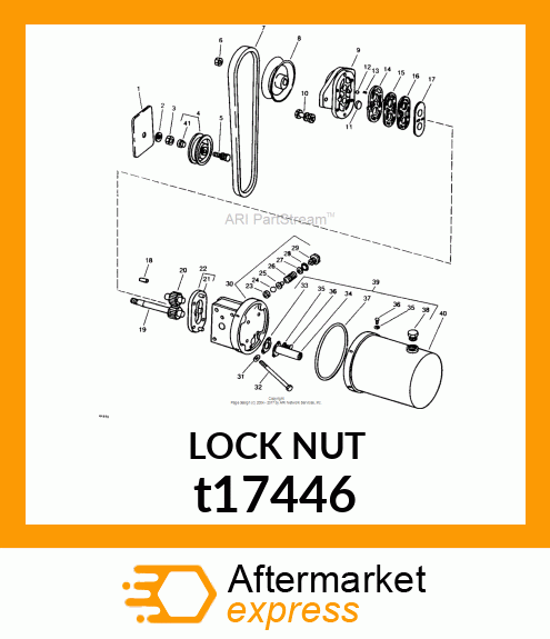 LOCK NUT t17446