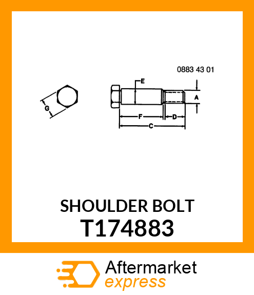 SHOULDER BOLT T174883