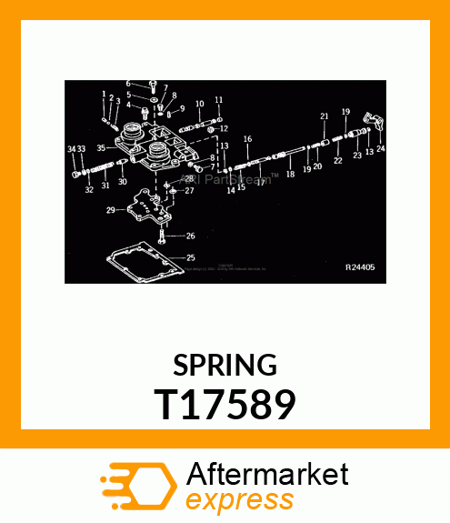 SPRING,SEPARATOR T17589