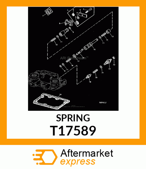 SPRING,SEPARATOR T17589