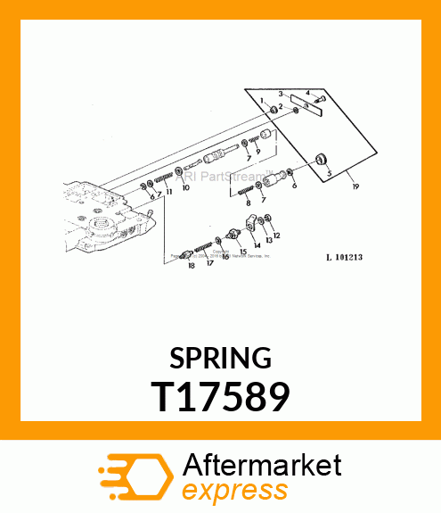 SPRING,SEPARATOR T17589