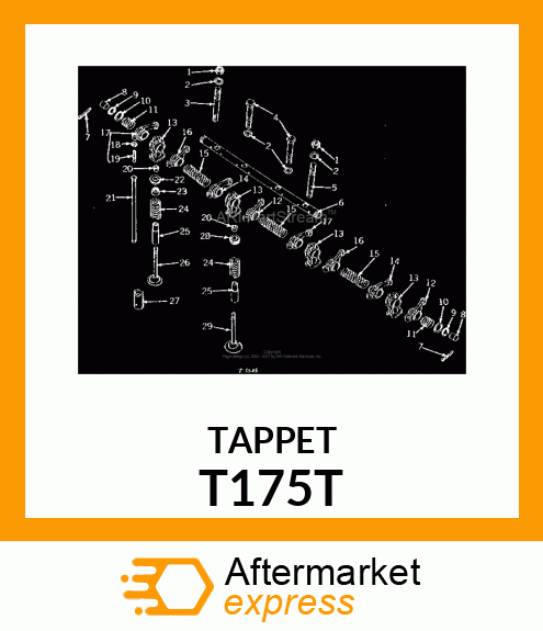 TAPPET T175T