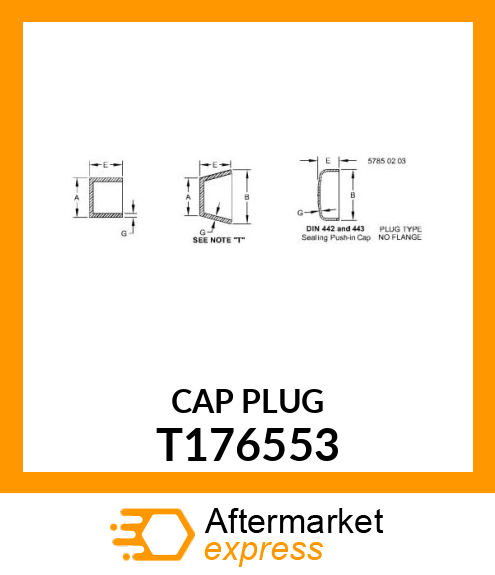 CAP PLUG T176553