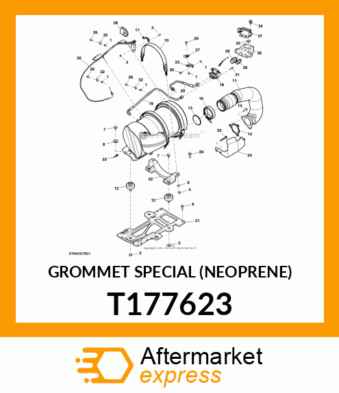 GROMMET SPECIAL (NEOPRENE) T177623