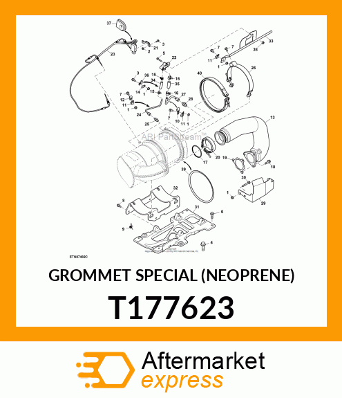 GROMMET SPECIAL (NEOPRENE) T177623