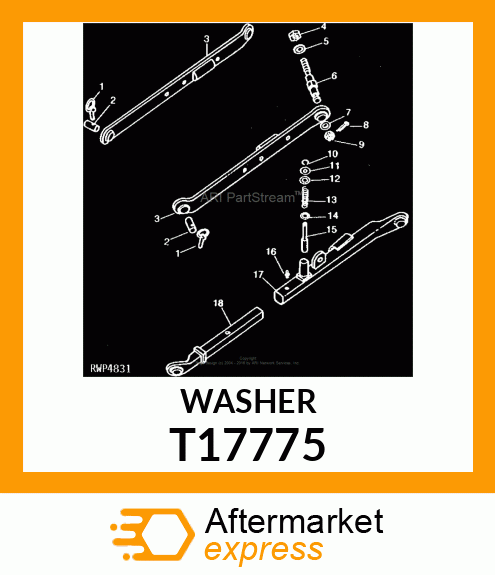 WASHER T17775