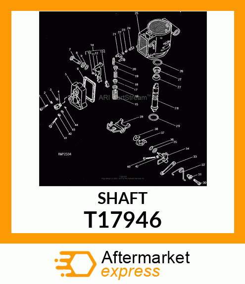 Shaft - SHAFT,SHUT OFF T17946