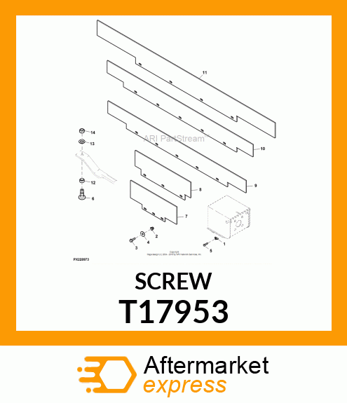 SCREW,SPECIAL T17953