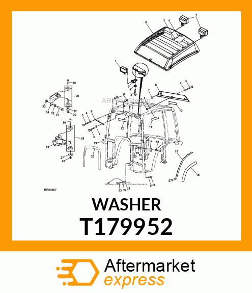 WASHER T179952