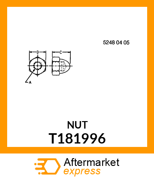 CROWN NUT T181996