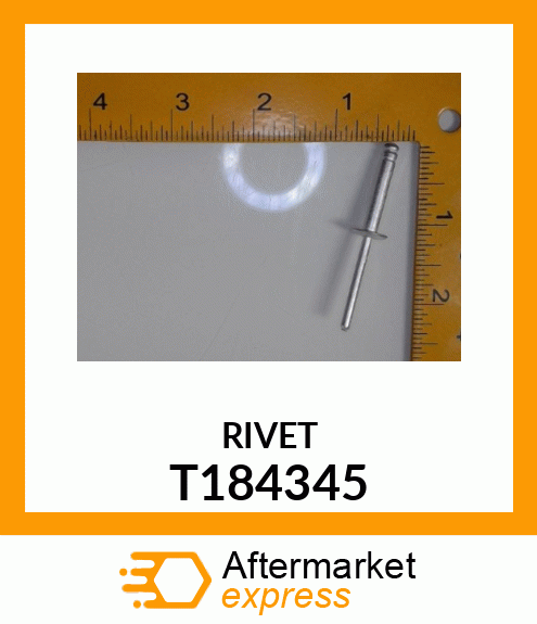 RIVET, BLIND LARGE SECONDARY HEAD T184345