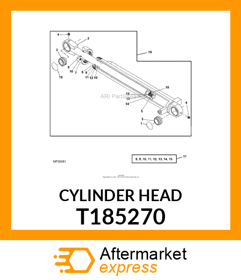 CYLINDER HEAD T185270