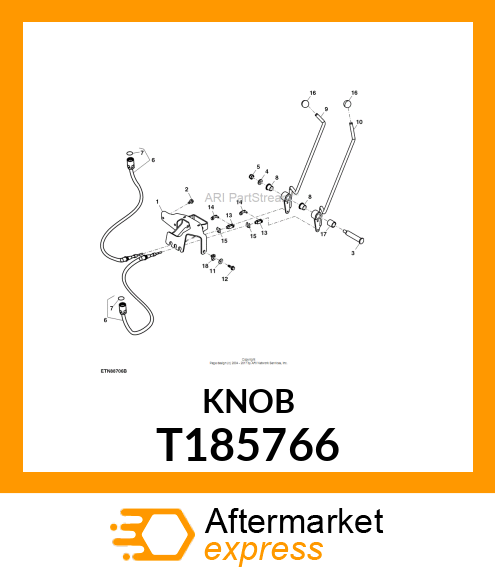 KNOB, SPHERICAL T185766