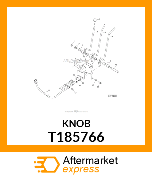 KNOB, SPHERICAL T185766