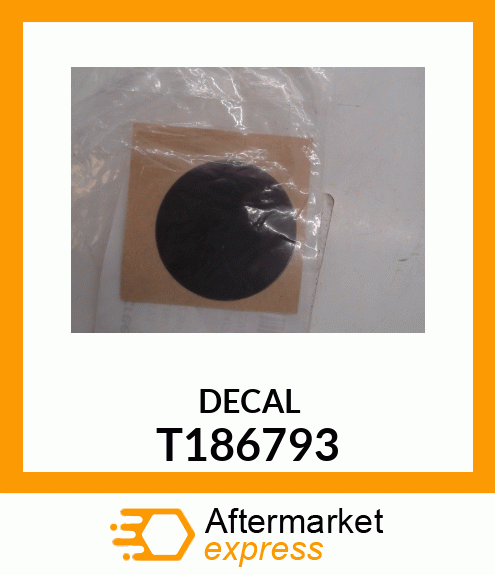 LABEL, LABEL GRAY CIRCLE DECORATIVE T186793