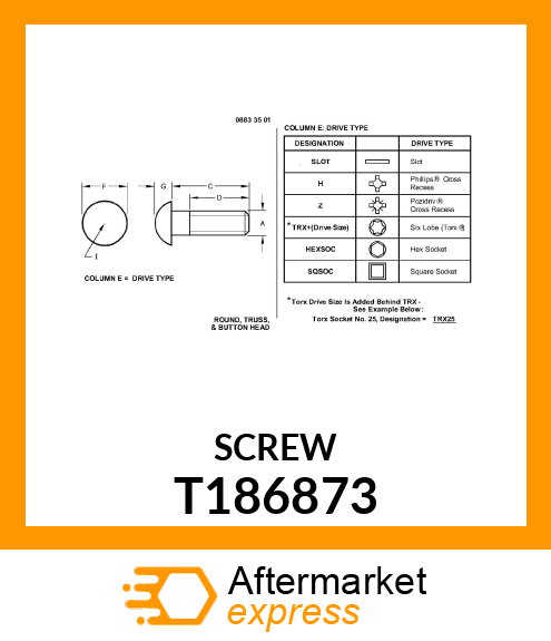 SCREW T186873